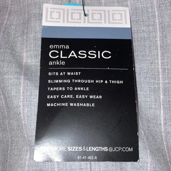 Liz Claiborne Emma Classic Ankle Pants  Size 18 - Picture 2 of 11